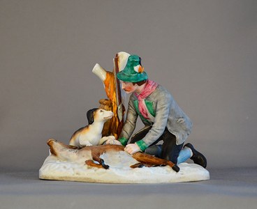  Céramique d'Andenne - Donation Weber-Amy n°164  – Chasseur