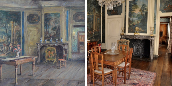 Comparaison boudoir peinture vs photo