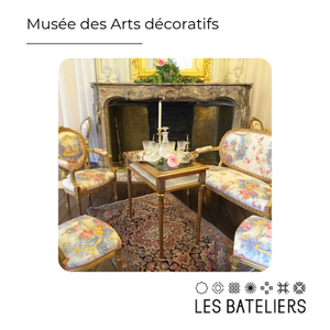 Salon Dupierreux, ensemble de style Louis XVI.