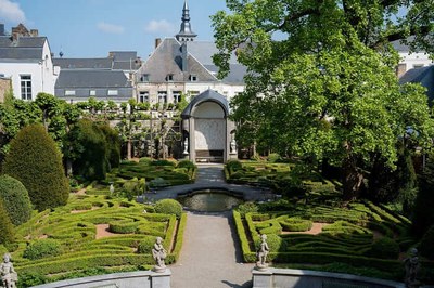  Le jardin vu de la loggia 